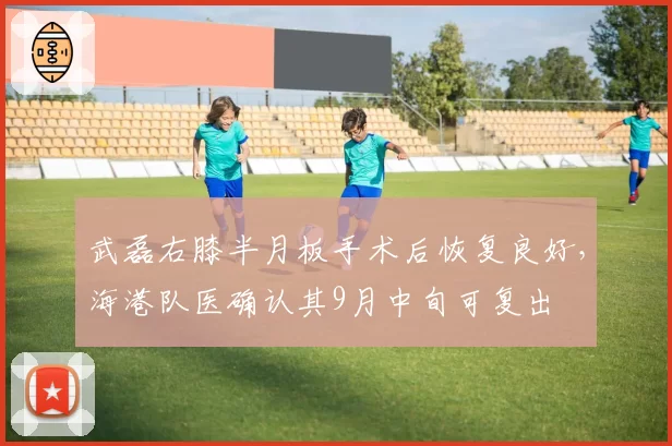 武磊右膝半月板手术后恢复良好，海港队医确认其9月中旬可复出